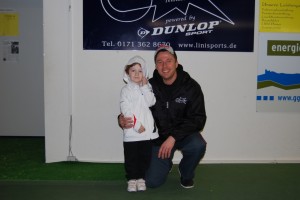 Mein Trainer Thommy und ich